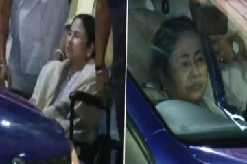 கனமழையால் வானில் திண்டாடிய ஹெலிகாப்டர் - தரையிறங்கிய போது முதலமைச்சர் மம்தா காயம்..!