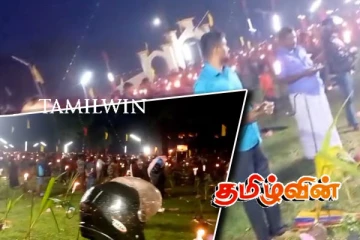 வன்னிவிளாங்குளம் துயிலுமில்லத்தில் தீபச்சுடரேந்தி மாவீரர் நினைவேந்தல் முன்னெடுப்பு