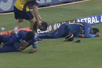 ශ්‍රී ලංකා ක්‍රිකට් කණ්ඩායම පළමු වරට ලෝක වාර්තාවක් තබයි.