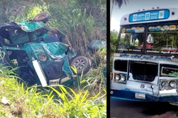 யாழ்ப்பாணத்திலிருந்து பயணித்த தனியார் பேருந்து விபத்து: இருவர் பலி