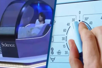 மனிதர்களை சுத்தம் செய்யும் வாஷிங் மெஷின்- சோம்பேறிகளுக்கு இது வரப்பிரசாதமாம்