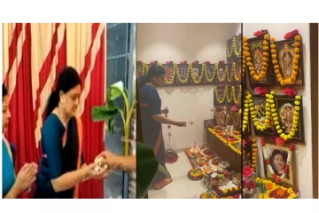 மறைந்த முன்னாள் முதலமைச்சர் ஜெயலலிதா வீட்டு வாசலில் பூஜை செய்த சசிகலா...!