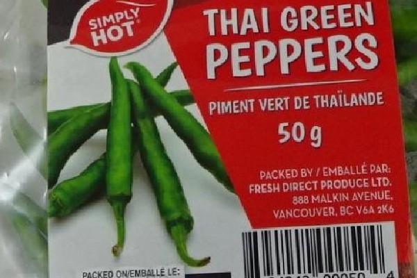 கனடாவில் பச்சை மிளகாய் குறித்து எச்சரிக்கை | Health Canada Recalls Simply Hot Brand