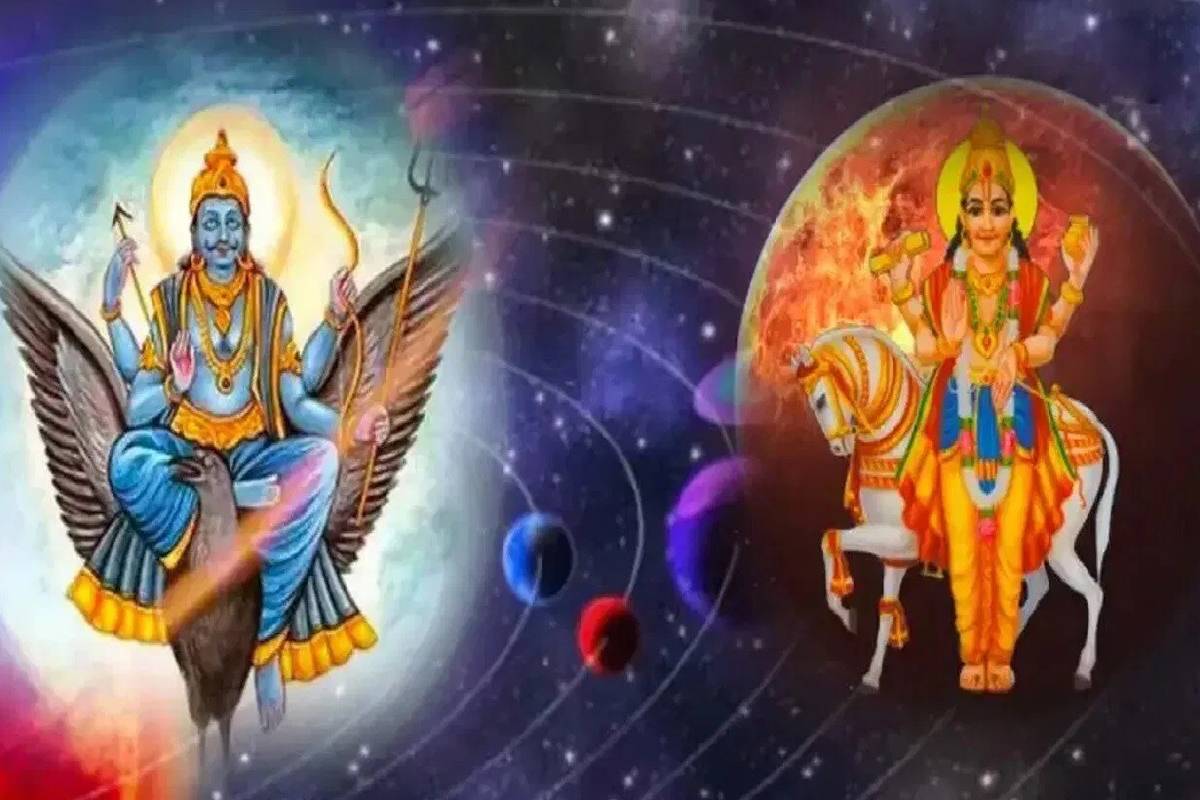 சனி-சுக்கிரனால் உருவாகும் நவபஞ்சம யோகம் ; அதிர்ஷ்ட ராசிக்காரர்கள் யார்யார் தெரியுமா? | Navapanchama Yoga Formed By Saturn Venus Rasipalan சனி-சுக்கிரனால் உருவாகும் நவபஞ்சம யோகம் ; அதிர்ஷ்ட ராசிக்காரர்கள் யார்யார் தெரியுமா? | Navapanchama Yoga Formed By Saturn Venus Rasipalan