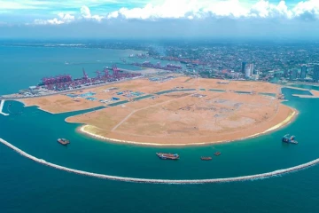 இலங்கையில் உருவாகும் துறைமுக நகரம்!  இந்திய பெருங்கடலில் அதிகரிக்கும் சீன ஆதிக்கம்