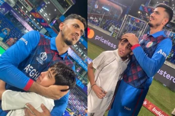 ஆப்கான் வீரரை கட்டிப்பிடித்து அழுத இந்திய சிறுவன்! காரணம் என்ன? நெகிழ்ச்சி வீடியோ வைரல்