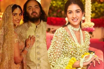 நகைக்கு பதில் பூவால் துப்பட்டா!! வியப்பில் ஆழ்த்திய அம்பானி மருமகள் ராதிகா மெர்ச்சண்ட்..