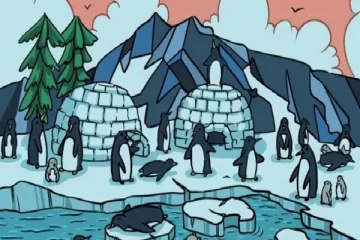 OPtical illusion: இந்த பென்குயின் கூட்டத்தில் இருக்கும் கடற்சிங்கம் எங்கே?