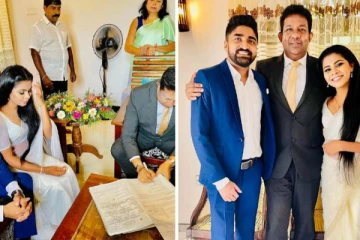 රටම ආදරේ කරන සිරස සුපර් ස්ටාර් කිරුළ හිමි කරගත් ජනප්රිය ගායිකා ශානිකා මධුමාලි විවාහ ගිවිස ගනියි (PHOTOS)