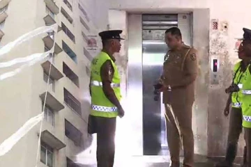 குடியிருப்பில் அறுந்து விழுந்த லிஃப்ட்; கான்ஸ்டபிள் காயம்!