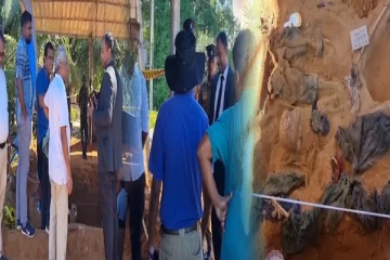 கொக்குத்தொடுவாய் மனித புதைகுழி பகுதிக்கு கொழும்பில் இருந்து ஸ்கானர் இயந்திரத்துடன் வந்த குழு