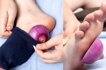 இரவு படுக்கும்போகும் முன் வெங்காயத்தை பாதங்களில் வைத்து கட்டிக்கொள்வதால் கிடைக்கும் நன்மைகள் என்ன தெரியுமா?