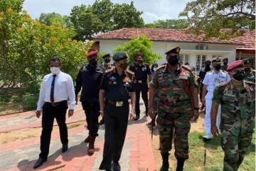 திருகோணமலைக்குச் சென்ற இந்திய இராணுவத் தளபதி!