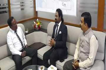 வடமாகாண பிரதம செயலாளருடன் இந்திய உதவித்துணைத்தூதுவர் சாய் முரளி சந்திப்பு