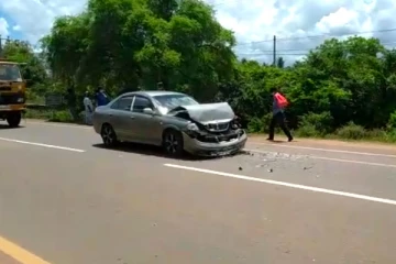 முறிகண்டி பகுதியில் இடம்பெற்ற விபத்தில் ஒருவர் படுகாயம் - நான்கு வாகனங்கள் சேதம்