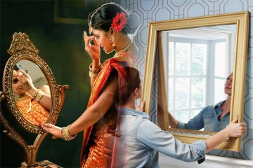 முகம் பார்க்கும் கண்ணாடியை வீட்டில் தவறாக மாட்டினால் விளைவுகள் அதிகமாகும் ; தவறியும் இப்படி வைக்காதீர்கள்