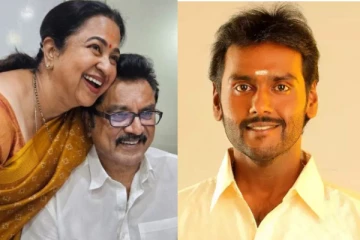 விஜயகாந்த் மகன் எனக்கும் மகன்தான் - ராதிகா சரத்குமார் பேச்சு!