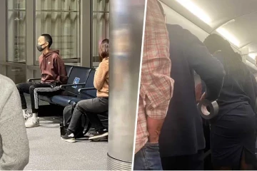 ஓடும் விமானத்தில் இளைஞர் செய்த மோசமான செயல்! அதிர்ச்சியில் பயணிகள்.. வைரலாகும் வீடியோ