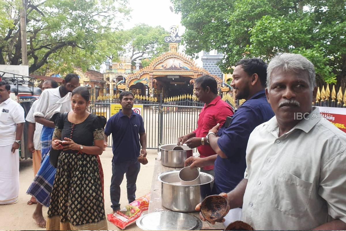 தொண்டைமானாறு செல்வச் சந்நிதியில் முள்ளிவாய்க்கால் கஞ்சி வழங்கும் நிகழ்வு | Mullivaikkal Event Initiated By Tamil Arasu Party