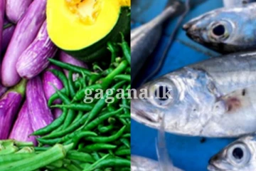 අහස උසටම ගිය එළවළු සහ මාළු මිල..