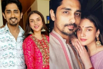 சித்தார்த்- அதிதி காதல்... ரியாக்ஷனில் கன்போர்ம் செய்த அதிதி ராவ்