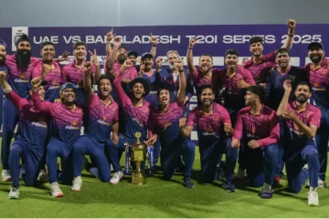 முதல்முறையாக வங்கதேசத்திற்கு எதிரான T20 தொடரை கைப்பற்றிய ஐக்கிய அரபு அமீரகம்
