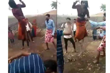 19 வயது பெண்ணை மரத்தில் தொங்க விட்டு கொடூரமாக தாக்கிய குடும்பத்தினர்! பதற வைக்கும் வீடியோ