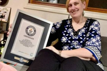 கின்னஸ் உலக சாதனை புத்தகத்தில் இடம்பிடித்த அமெரிக்க பெண்! அப்படி என்ன செய்தார் தெரியுமா?