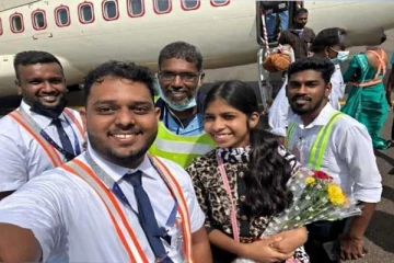 நாட்டை வந்தடைந்தார் ஈழத்துக் குயில் கில்மிஷா