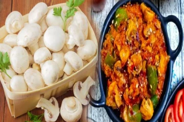 தாபா பாணியில் நாவில் எச்சில் ஊறவைக்கும் கடாய் மஷ்ரூம்... இப்படி செய்து அசத்துங்க