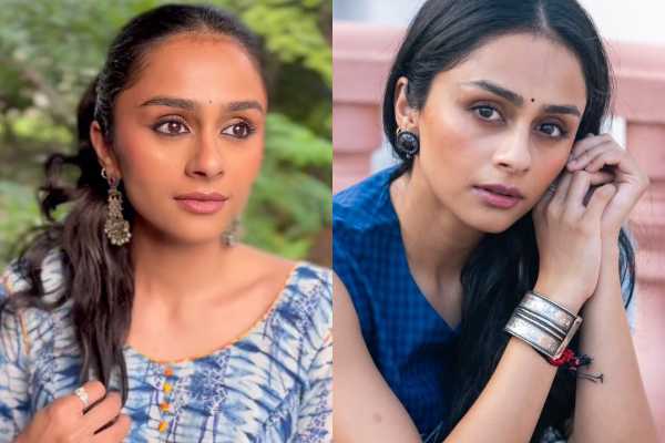 நீலநிற டிரான்ஸ்பெரண்ட் ஆடையில் மயக்கும் சூப்பர் சிங்கர் பிரகதி!! புகைப்படங்கள்.. | Super Singer Fame Pragathi Guruprasad Recent Photo