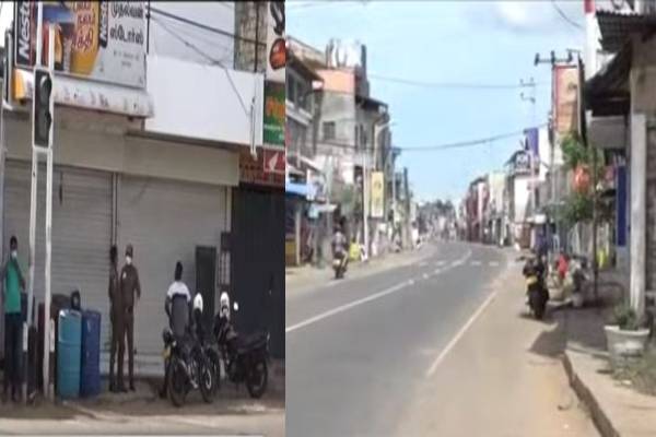 இலங்கையில் ஊரடங்கு உத்தரவால் முக்கிய சாலைகள் வெறிச்சோடின..! - தமிழ்நாடு