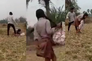 பழங்குடியின சிறுமியை விடாமல் துரத்தி துரத்தி உதைத்த சிறுவன்...பதற வைத்த காட்சி!