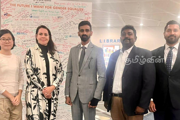 ஐ.நா சபையால் முன்னெடுக்கும் வேலைத்திட்டங்களுக்கு ஆதரவு: ஜெனிவாவில் ஜீவன் தொண்டமான் | Support Programs Carried Out By The Un Jeevan