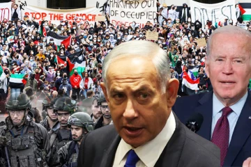 இஸ்ரேல்- பாலஸ்தீன போரின் எதிரொலி: அமெரிக்காவில் வலுக்கும் போராட்டங்கள்