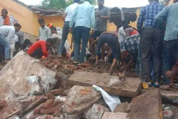 பாடசாலை கட்டிடம் இடிந்து விழுந்ததில் நான்கு மாணவர்கள் உயிரிழப்பு