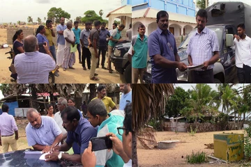 யாழில் கடற்படைக்கு காணி அளவிடும் முயற்சி மீண்டும் முறியடிப்பு