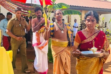 யாழ்ப்பாண சிறைச்சாலைக்குள் புதிதாக நிர்மாணிக்கப்பட்ட பிள்ளையார் ஆலயம்! (படங்கள்)