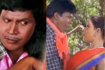 எதிர்பாராமல் நச் கொடுத்த வைகைபுயல்! கண்டுகொள்ளாத நடிகையின் ரீயாக்ஷன்..