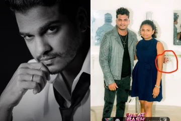 තමන් ආරක්ෂා කරගනිමින් ගමනක් යන ශෙහාන්.. හැමෝම කතාවෙන ශේහාන් ගේ ෆොටෝ එක...(PHOTOS)