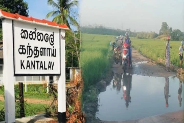 கந்தளாய் போட்டான்காட்டு வீதி சேதமடைந்துள்ளதால் மக்கள் அவதி..