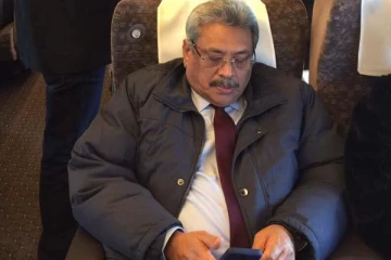 அபுதாபிக்கு பறந்தார் கோட்டாபய
