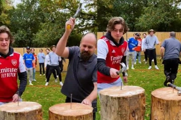 ட்ரெண்டாகும் ஆணி அடிக்கும் விளையாட்டு! ஒலிம்பிக்கில் இடம்பிடிக்குமா?