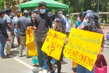 “எங்கள் புத்தாண்டு நடு வீதியில்” நுவரெலியாவில் பொதுமக்களால் போராட்டம் (Video)