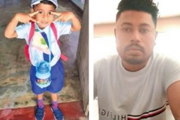 கோர விபத்தில் தந்தையும் மகனும் பலி: 40 அடி தூரத்திற்கு வீசப்பட்ட சிறுவன்