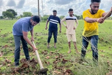 கனகபுரம் மாவீரர் துயிலும் இல்லத்தில் சிரமதானப் பணிகள்