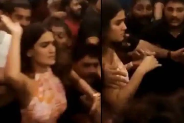 சில்மிஷம் செய்த நபர்! பளாரென அறைந்த பிரபல நடிகை: வைரல் காட்சி