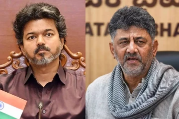 முதல்வர் விஜய் தற்போது கர்நாடகா வர வேண்டாம் - டி.கே.சிவகுமார் வேண்டுகோள்