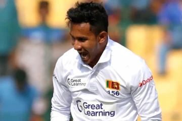 இலங்கை சுழற்பந்து வீச்சாளருக்கு கோவிட்-19 தொற்று., 2வது டெஸ்ட் போட்டியில் இருந்து விலகல்