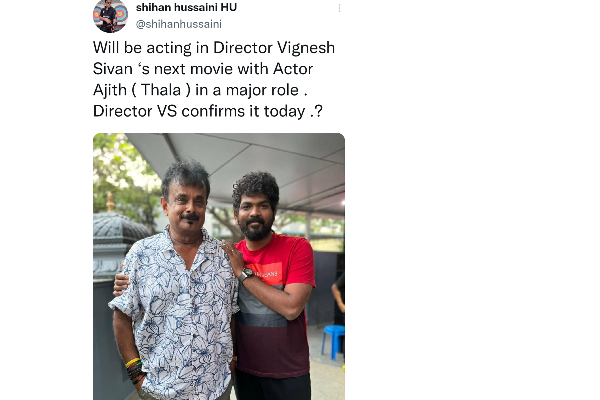 அஜித்-விக்னேஷ் சிவன் படத்தில் இவர் நடிக்கிறரா, செம்ம Fun உறுதி | Ak62 Later Update